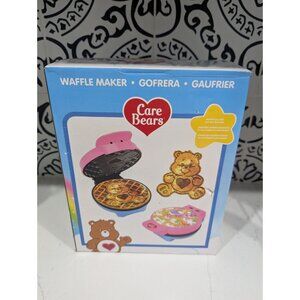 New Care Bears Waffle Maker Round or Bear Shape Kitchen Baking Breakfast Cute